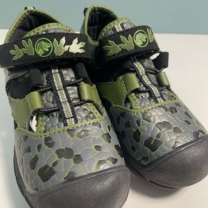 Jurassic World Park Dinosaur T-Rex Shoes Light Up Sandals Size Toddler 13